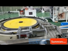 Linia produkcyjna pierścieni i pokryw do puszek z farbą Maszyna do produkcji elementów puszek z farbą