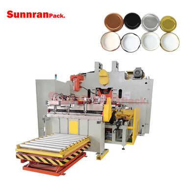 Automatyczna linia produkcyjna z twist-off Cap Making Metal Lid Top