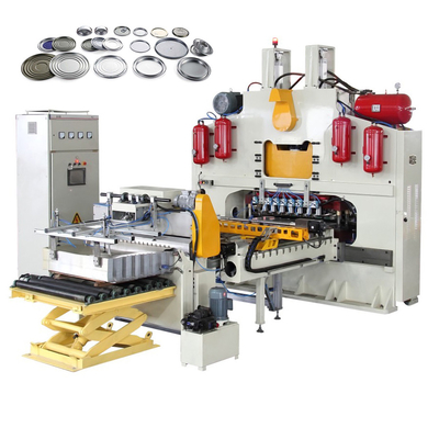 Certyfikat CE Automatyczna maszyna do produkcji puszek o wymiarach 1100 × 1100 mm Rozmiar arkusza