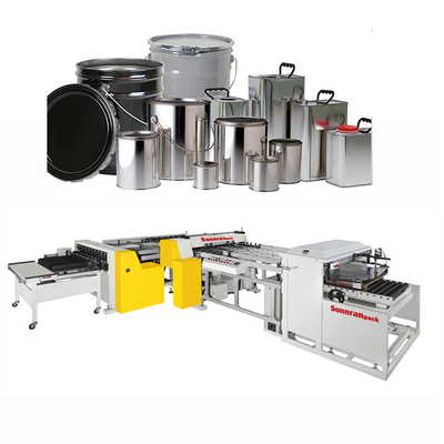 Duplex Slitter Tin Can Making Machine Automatyczna grubość 0,5 mm 40 spm
