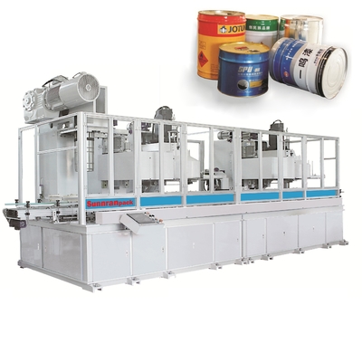 Linia do produkcji bębnów stalowych 35CPM 3600 mm x 1900 mm x 3050 mm Wymiar