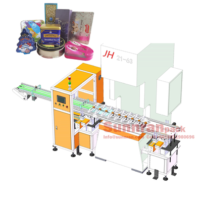 Certyfikat CE Linia do produkcji puszek do puszek 3800x1300x1800mm Szie